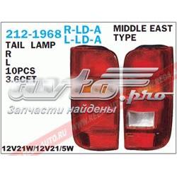 Piloto trasero derecho para Toyota Hiace H10