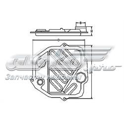 Filtro hidráulico, transmisión automática 107397 Febi