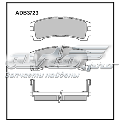 ADB3723 Allied Nippon pastillas de freno traseras