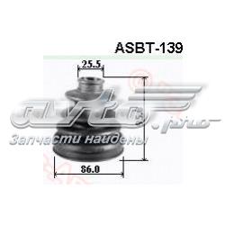 ASBT139 Asva fuelle, árbol de transmisión delantero exterior