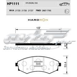 HP1111 Sangsin pastillas de freno delanteras