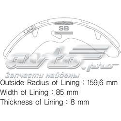 Comprar SA014 Sangsin Zapatas de freno