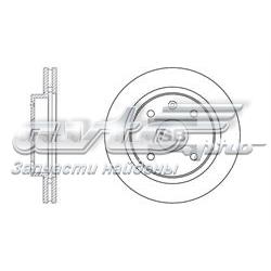 SD3009 Sangsin disco de freno delantero