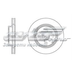 SD4006 Sangsin disco de freno delantero