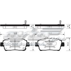 Pastillas freno delanteras Sangsin SP1232 precio, desde 41,49 USD