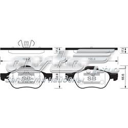 Pastillas freno delanteras Sangsin SP1414 precio, desde 27,99 EUR