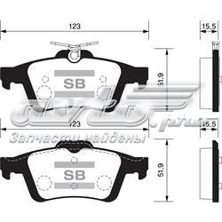 SP2091 Sangsin Pastillas traseras