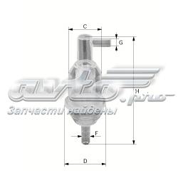 FG012 Goodwill filtro combustible