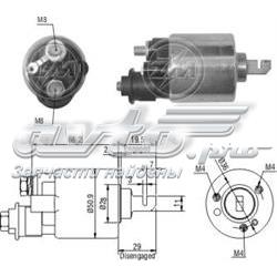 609 ZM interruptor magnético, estárter