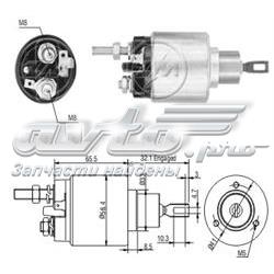 876 ZM interruptor magnético, estárter