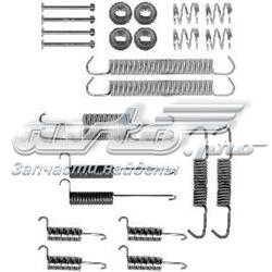 QUICK0712 JP Group kit de montaje, zapatas de freno traseras