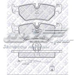 BP000910 Sfec pastillas de freno traseras