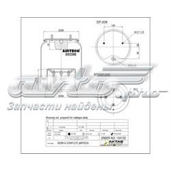 30285k Airtech muelle neumático, suspensión