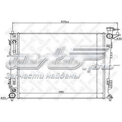 1026617SX Stellox radiador refrigeración del motor