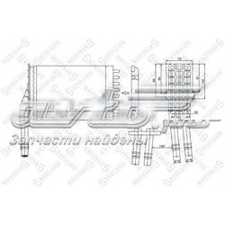 1035026SX Stellox radiador de calefacción