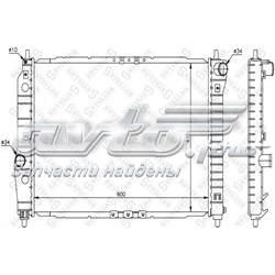 1025341SX Stellox radiador refrigeración del motor