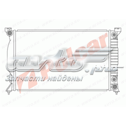 133408-7 Polcar radiador refrigeración del motor