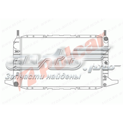 3223083X Polcar radiador refrigeración del motor