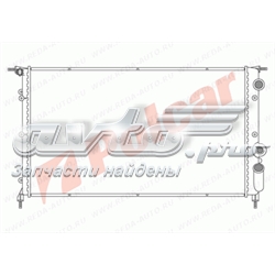 6021084 Polcar radiador refrigeración del motor