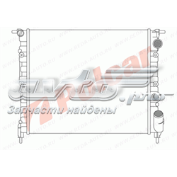 602108A1 Polcar radiador refrigeración del motor