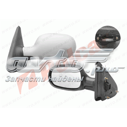 Espejo de retrovisor izquierdo 12313040 Renault (RVI)