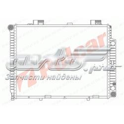 Radiador refrigeración del motor 5021081 Polcar