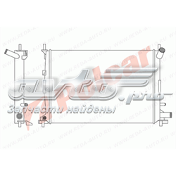 321008-5 Polcar radiador refrigeración del motor