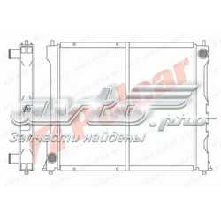 Radiador refrigeración del motor 3819086 Polcar