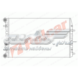 691308-3 Polcar radiador refrigeración del motor