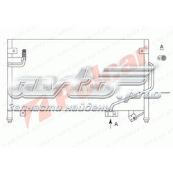 4507K8C4 Polcar condensador aire acondicionado