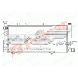 572208A4 Polcar radiador refrigeración del motor