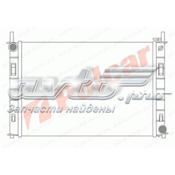 321208-2 Polcar radiador refrigeración del motor