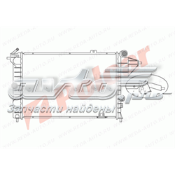 551408-3 Polcar radiador refrigeración del motor