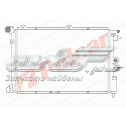 551408-6 Polcar radiador refrigeración del motor