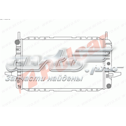 321408A8 Polcar radiador refrigeración del motor