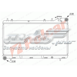 721008-1 Polcar radiador refrigeración del motor