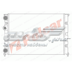 9538081 Polcar radiador refrigeración del motor