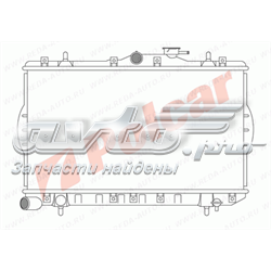 Radiador refrigeración del motor 4005082 Polcar