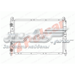 Radiador refrigeración del motor 3026083 Polcar