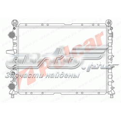 Radiador refrigeración del motor 302608A5 Polcar