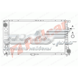 200708-6 Polcar radiador refrigeración del motor