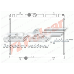 5748085 Polcar radiador refrigeración del motor