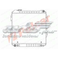 817408-4 Polcar radiador refrigeración del motor