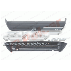 Paragolpes trasero Opel Corsa A (91, 92, 96, 97)