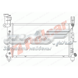 2400085 Polcar radiador refrigeración del motor