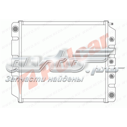 Radiador refrigeración del motor 9002086 Polcar