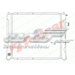 632008-1 Polcar radiador refrigeración del motor