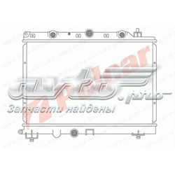 Radiador refrigeración del motor 6340083 Polcar