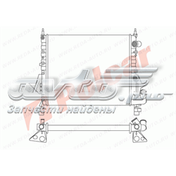 Radiador de água para Renault Twingo I (C06)