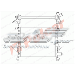 Radiador para Renault Twingo C06